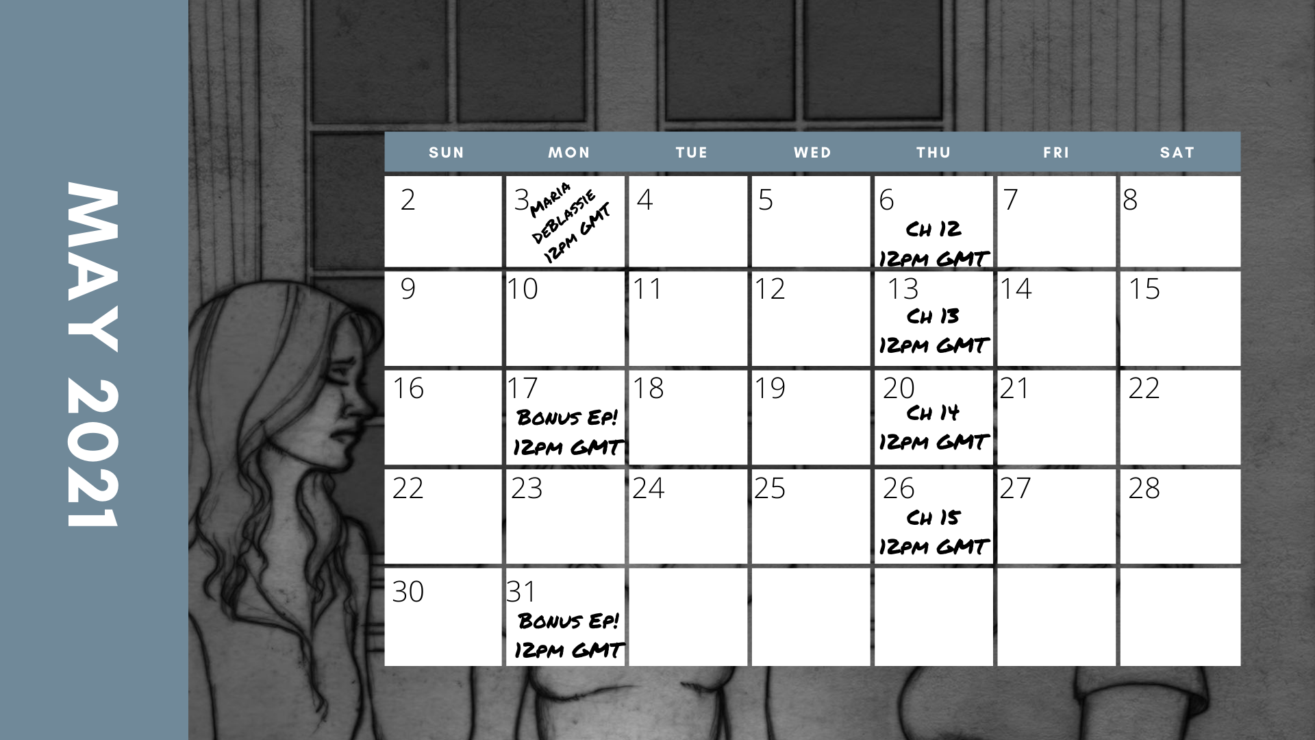 May Schedule: Podcast & Monstrous May!