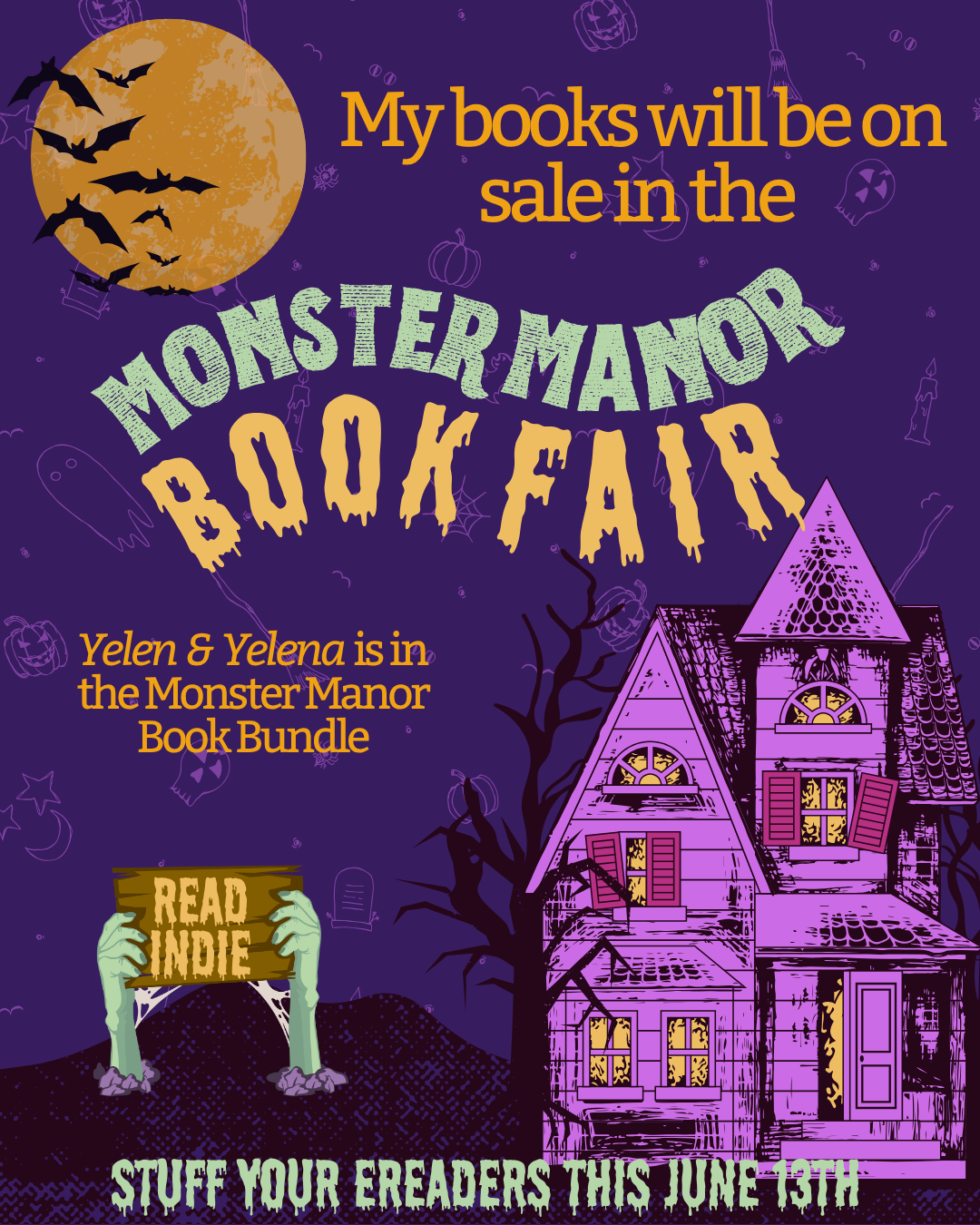 Monster Manor Book Fair 13-15 June 2025